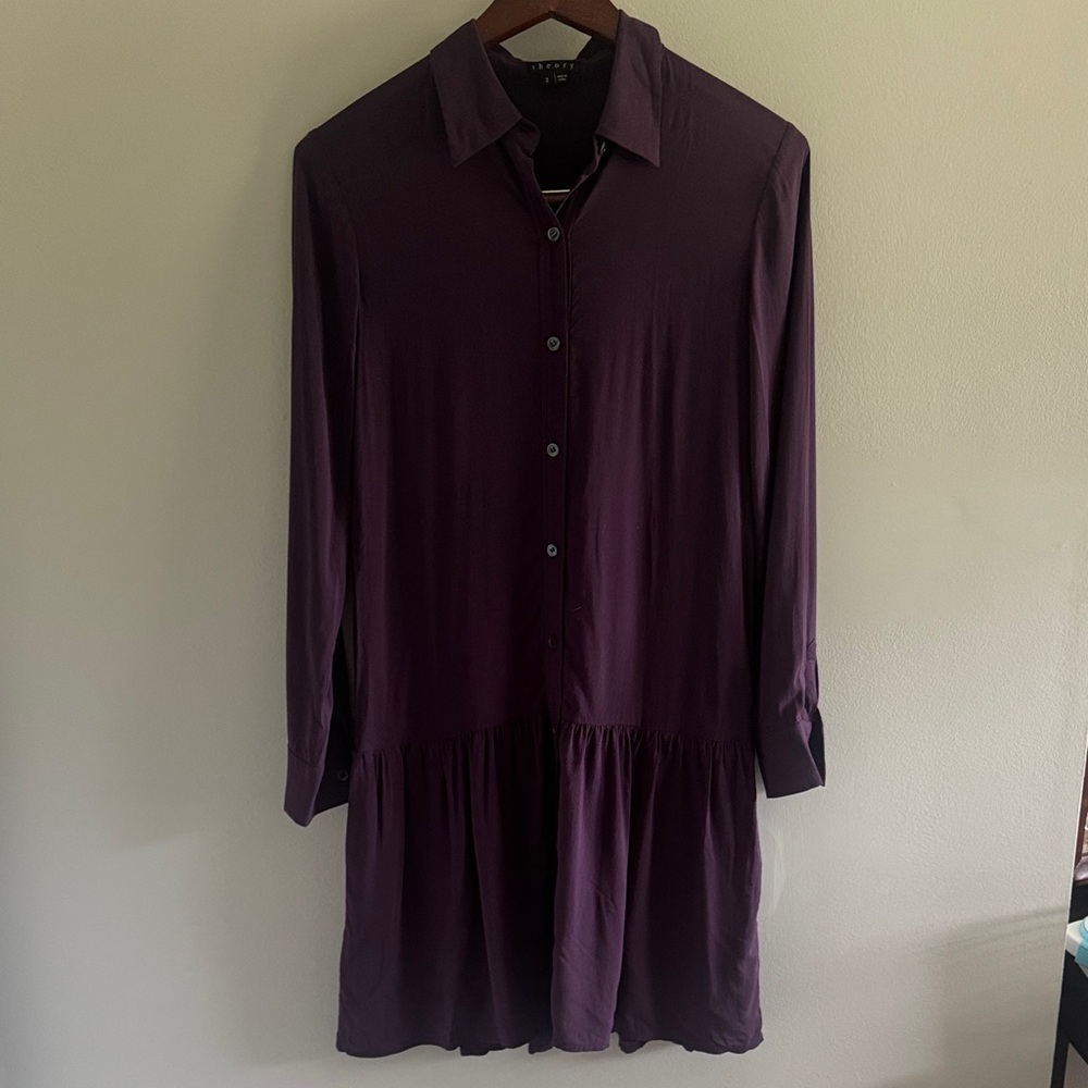 Theory Failly Rove Shirt Dress
